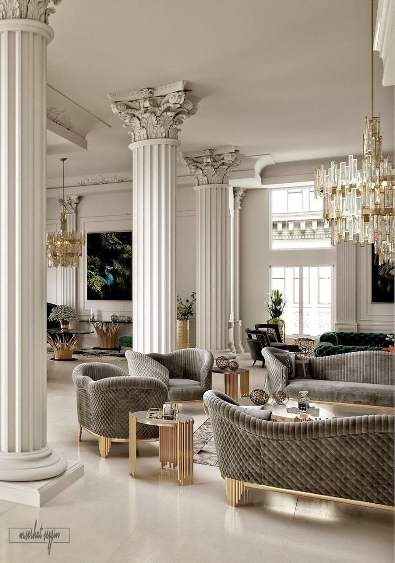 Top 20+ Mẫu trang trí nội thất phòng khách cổ điển đẹp Nội thất Phòng khách Trang trí  