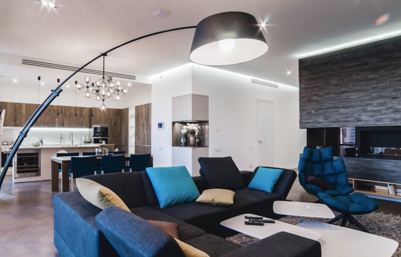 Top 10 mẫu Thiết kế nội thất phòng khách sao cho đẹp và hài hoà với phong cách sống hiện đại Nội thất Phòng khách  