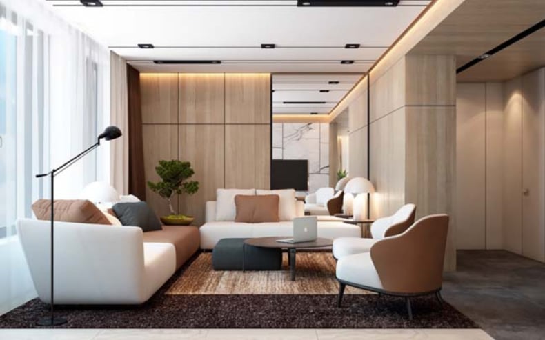 Top 10 mẫu Phong cách trang trí phòng khách hiện đại Nhà xinh Phòng khách  
