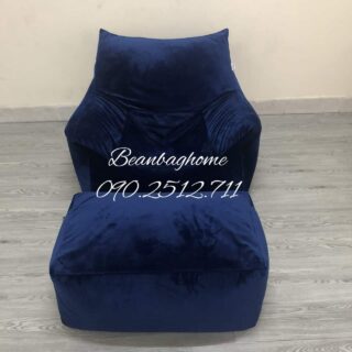 Ghế Sofa nữ hoàng ( ghế lười kiểu Sofa) nhồi hạt xốp Ghế lười cao cấp beanbaghome.com