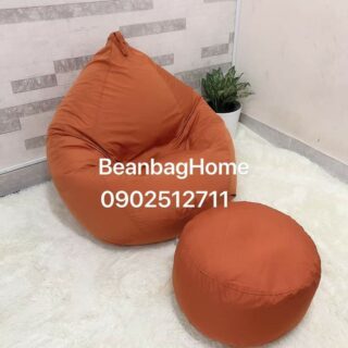 Ghế Lười Giọt Nước Size M Kèm Đôn _ 02 (Sao chép) Ghế lười cao cấp beanbaghome.com