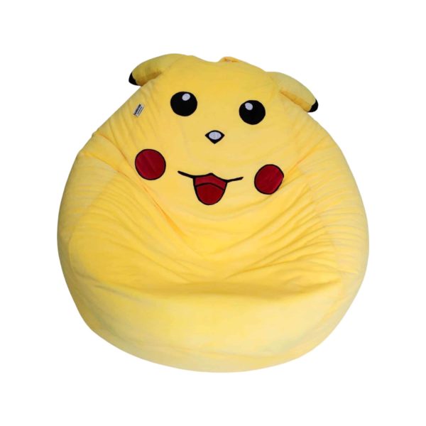 Ghế Lười Pikachu (Pokemon) ngộ nghĩnh dễ thương Hạt Xốp Size M Ghế lười hạt xốp beanbaghome.com 2