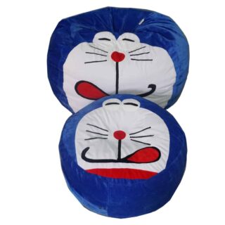 Ghế Lười Hình Thú  Đoraemon Size M Kèm Đôn Ghế lười cao cấp beanbaghome.com