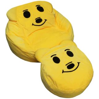 Ghế Lười Hình Thú Gấu Pooh Size M Kèm Đôn Ghế lười hình thú beanbaghome.com