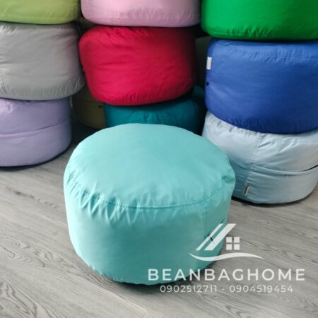 Ghế gác chân hạt xốp BeanbagHome kích thước 45cm x 25cm  – Màu xanh ngọc Ghế gác chân beanbaghome.com