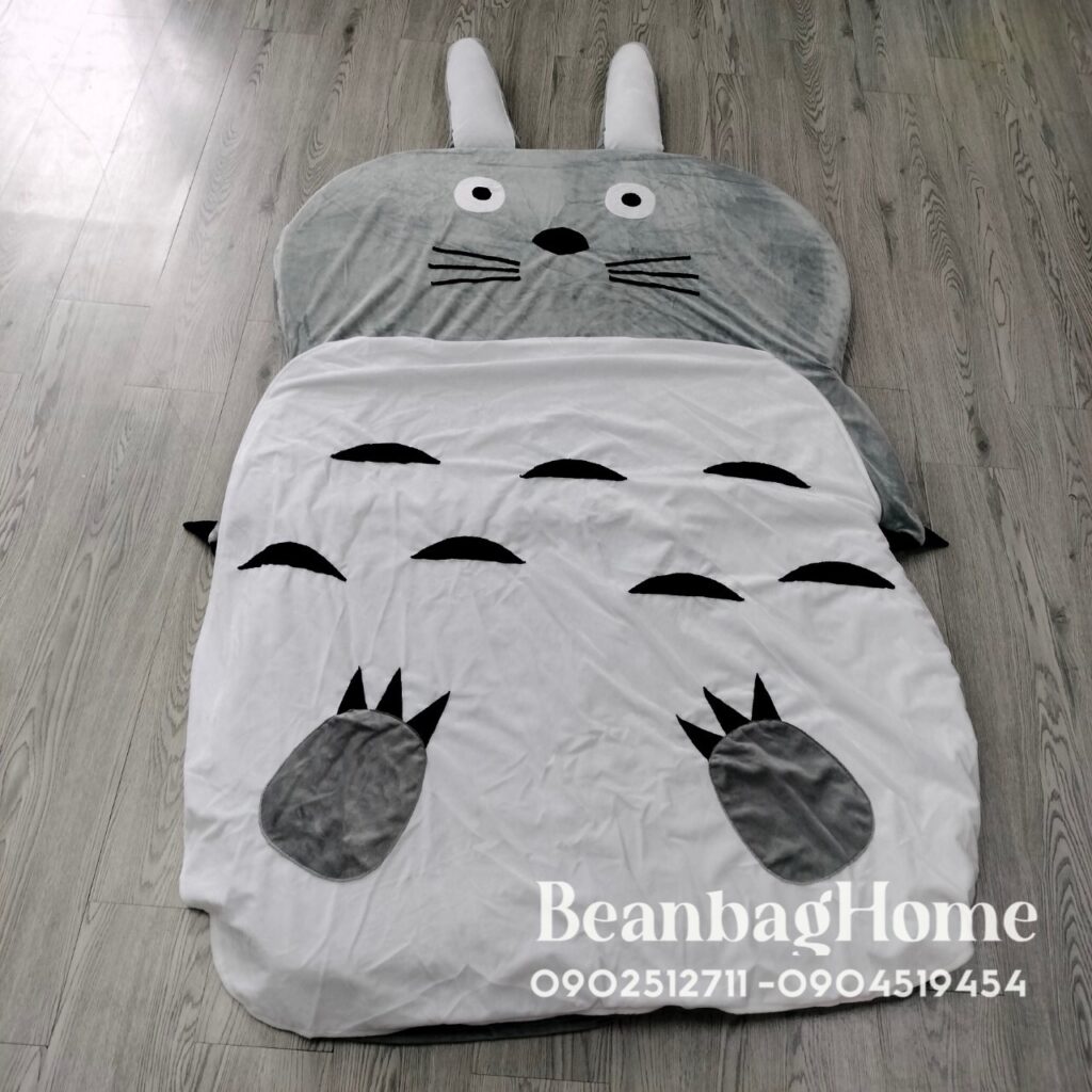 Giường lười nệm thú bông hình Totoro  