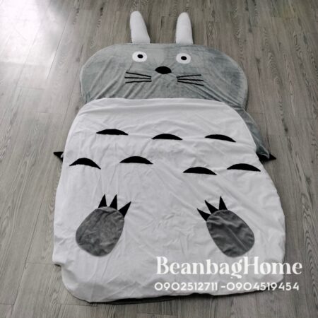 Giường lười nệm thú bông hình Totoro Giường lười nệm thú bông beanbaghome.com